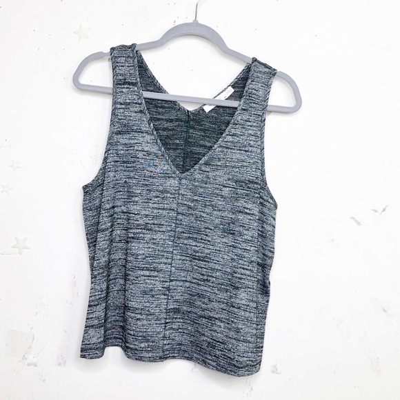 RAG & Bone black & grey v- neck tank top - Picture 10 of 11